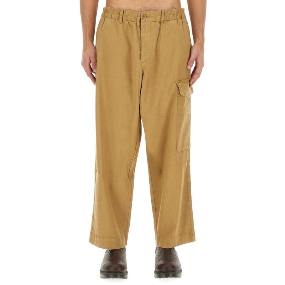 YMC Relaxed Fit Cargo Pants Men Beige